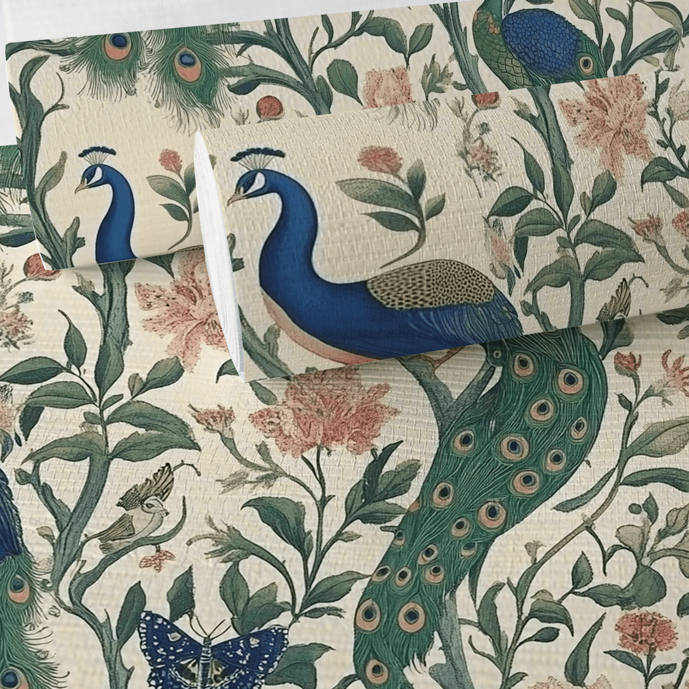 Alouette Faux Grasscloth Wallpaper - Painted Paper