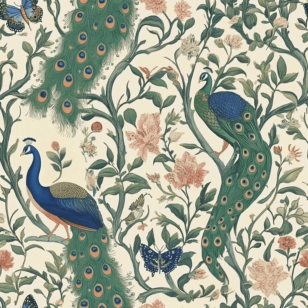 Alouette Wallpaper - Benton Lane Home - Painted Paper