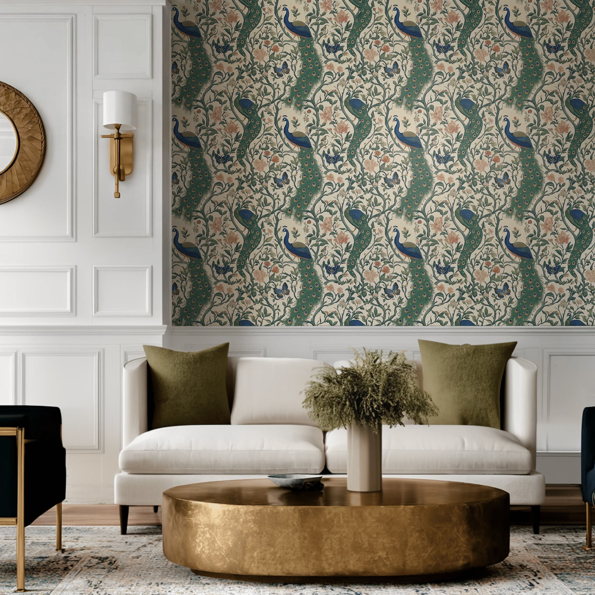 Alouette Wallpaper - Painted Paper