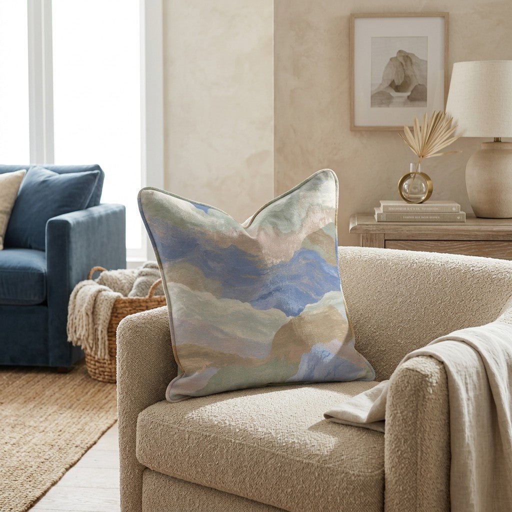 Alpine Sketch Throw Pillow - Benton Lane Home - Hillcroft Home