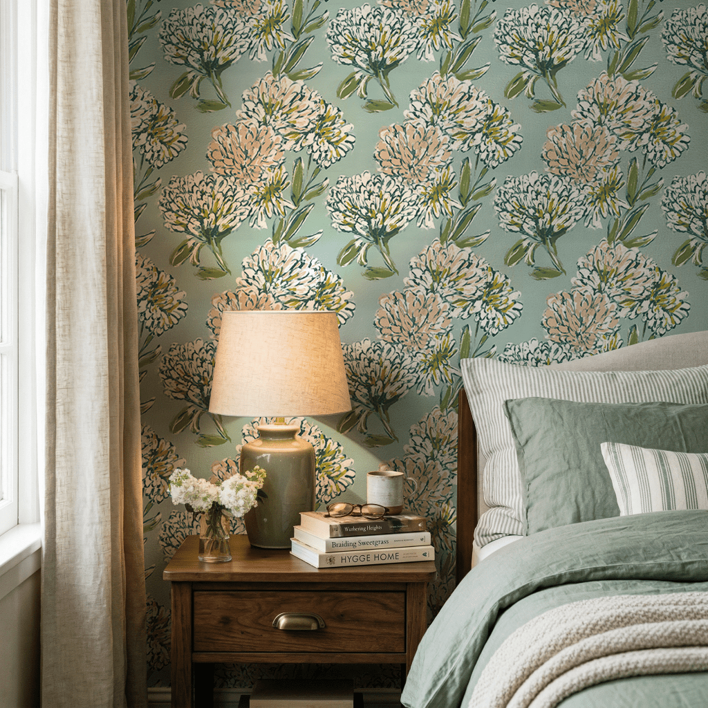 Althea Wallpaper - Benton Lane Home - Lemon Park