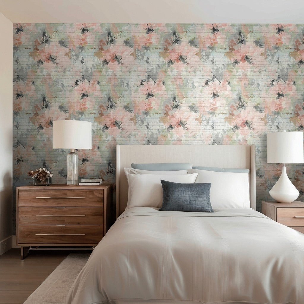 Amaia Faux Grasscloth Wallpaper - Painted Paper