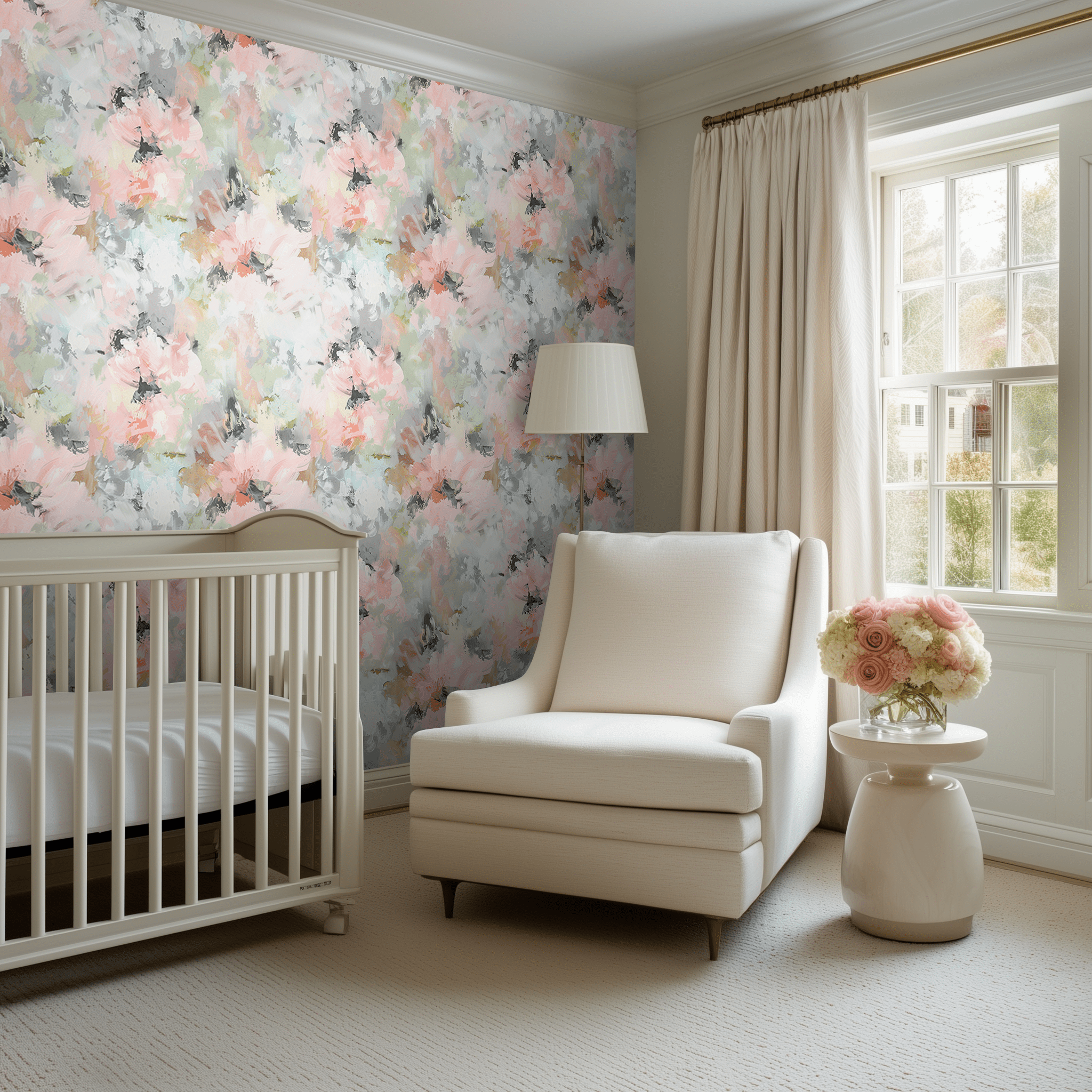 Amaia Wallpaper - Benton Lane Home - Painted Paper
