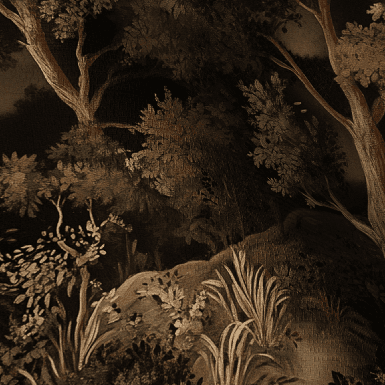Amarante Faux Grasscloth Wallpaper - Painted Paper