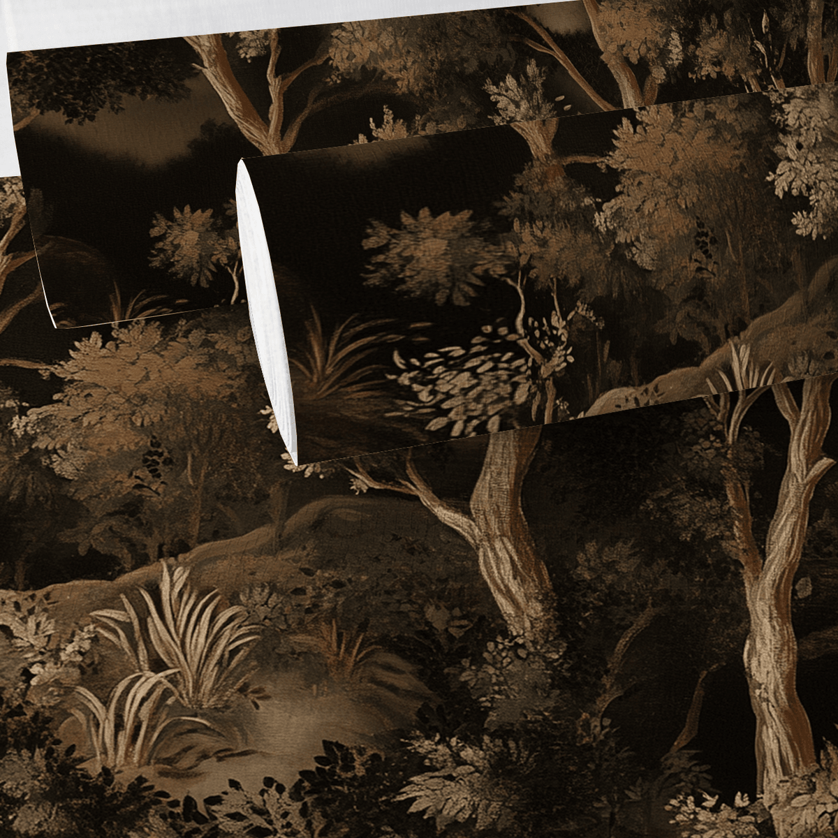 Amarante Faux Grasscloth Wallpaper - Painted Paper