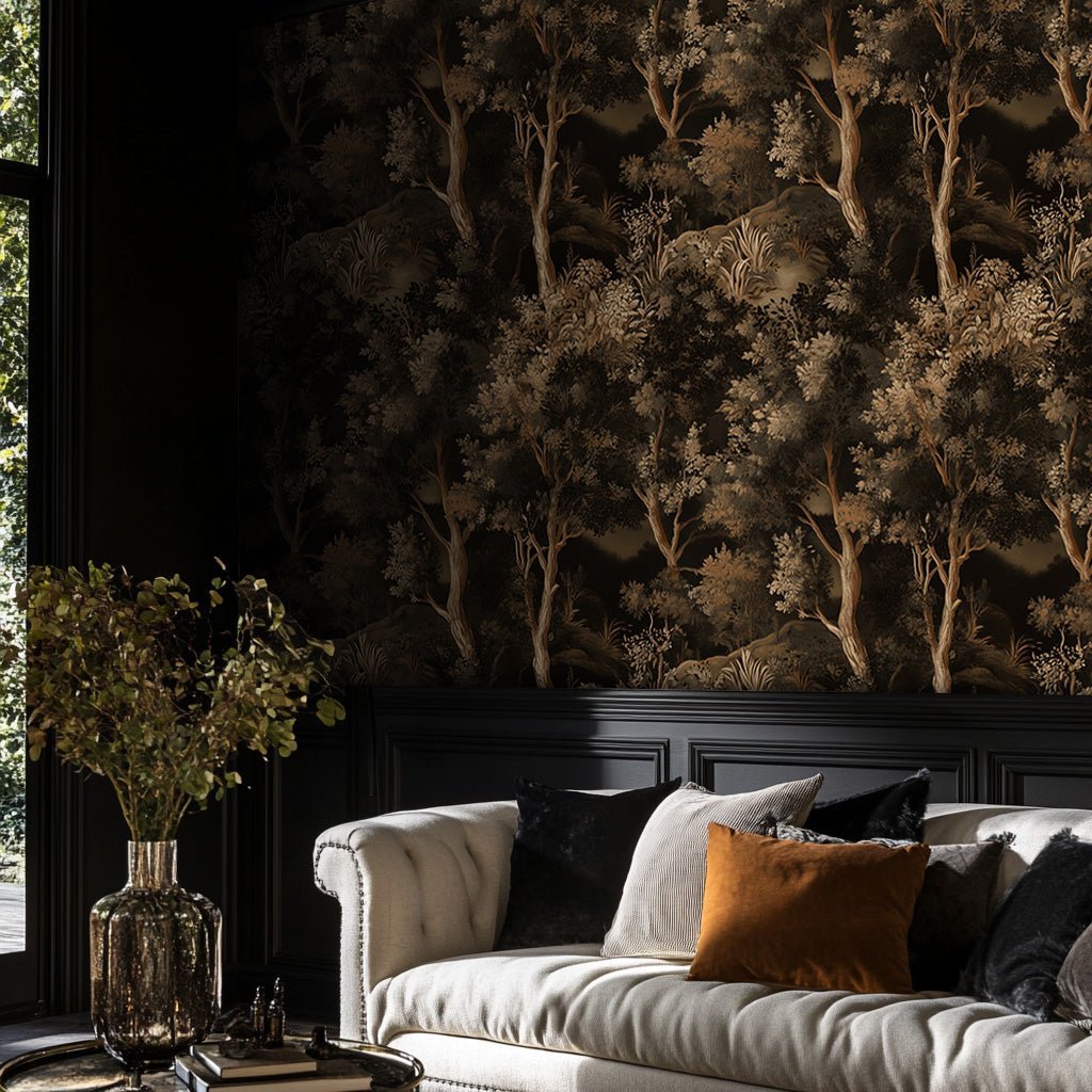 Amarante Wallpaper - Benton Lane Home - Painted Paper