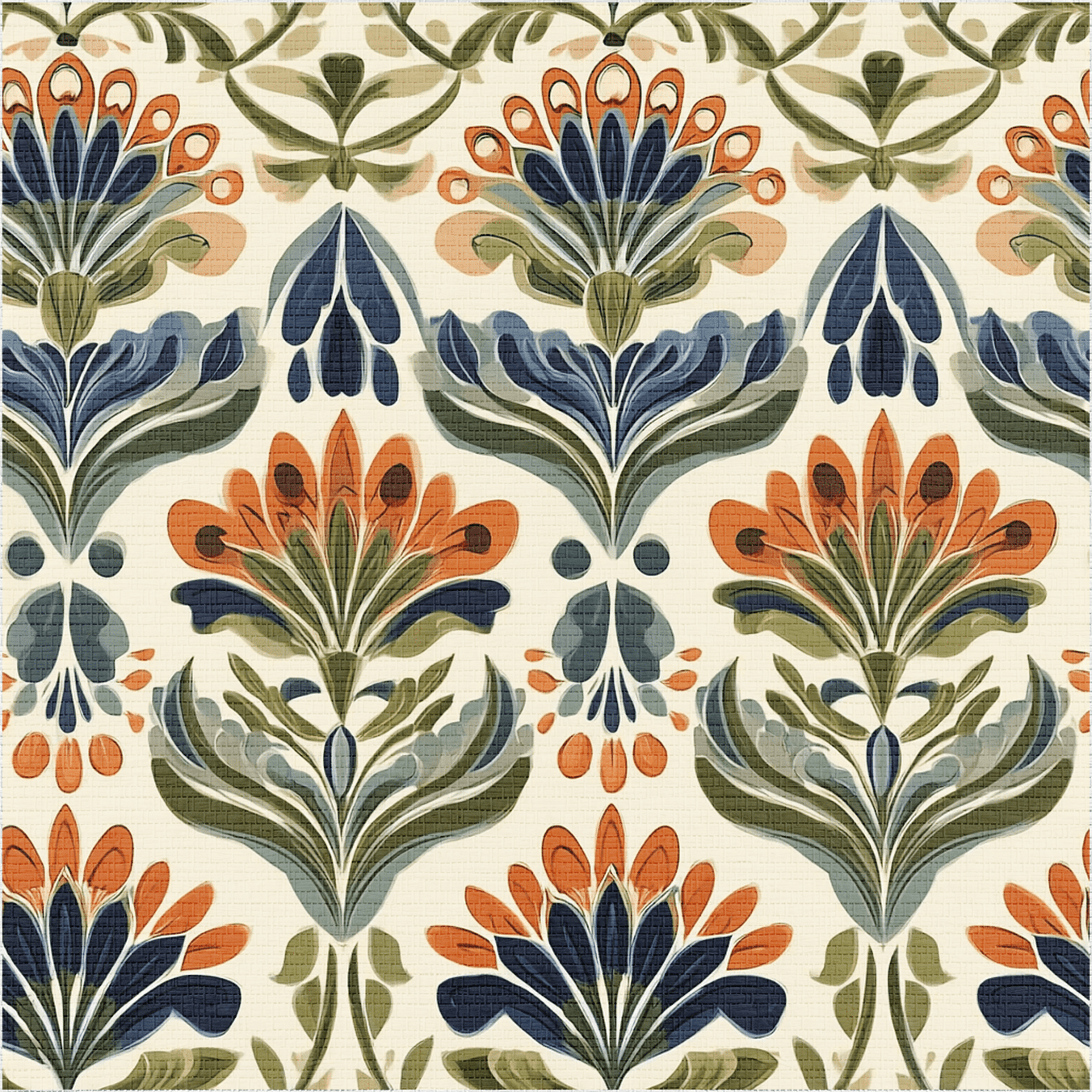 Amber Garden Faux Grasscloth Wallpaper - Benton Lane Home - Painted Paper