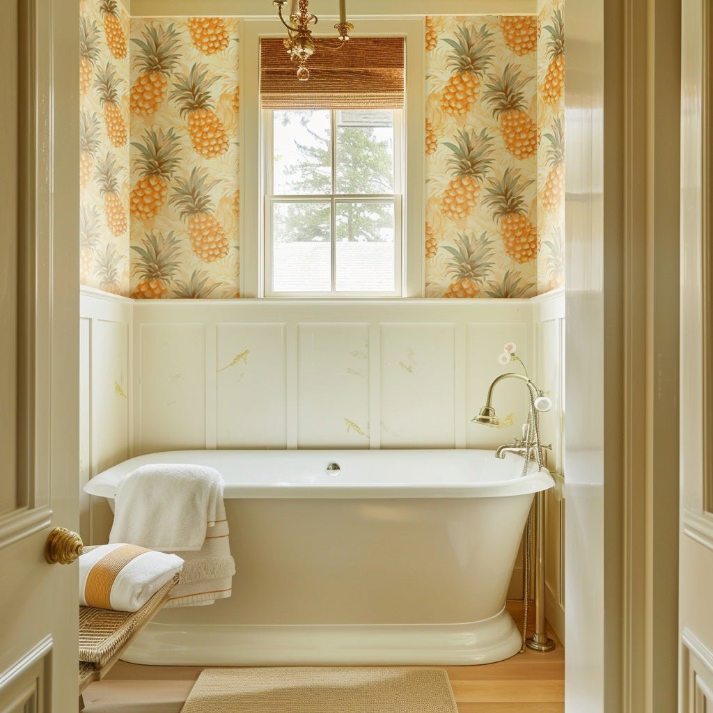 Amber Sol Wallpaper - Benton Lane Home - Painted Paper