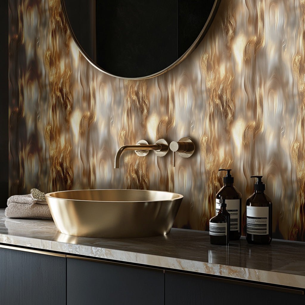 Amber Waves Wallpaper - Benton Lane Home - Painted Paper