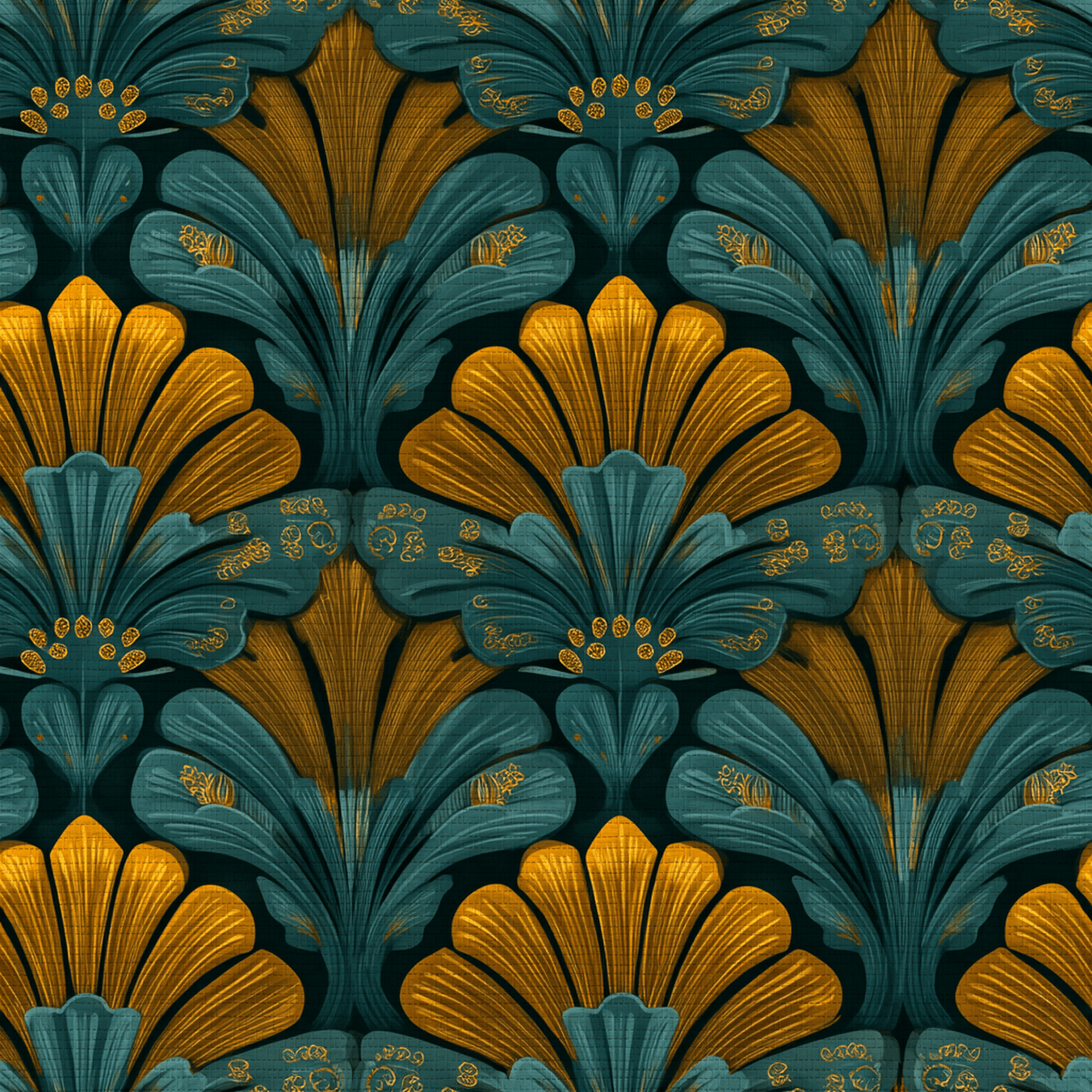 Amberhall Bloom Faux Grasscloth Wallpaper - Painted Paper