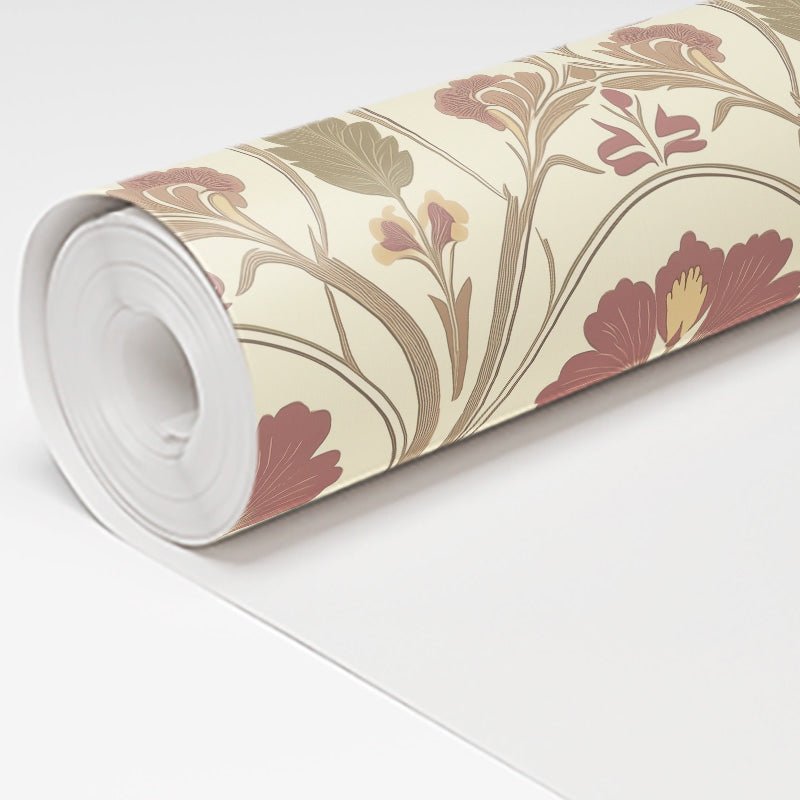 Amethyste Garden Wallpaper - Benton Lane Home - Painted Paper