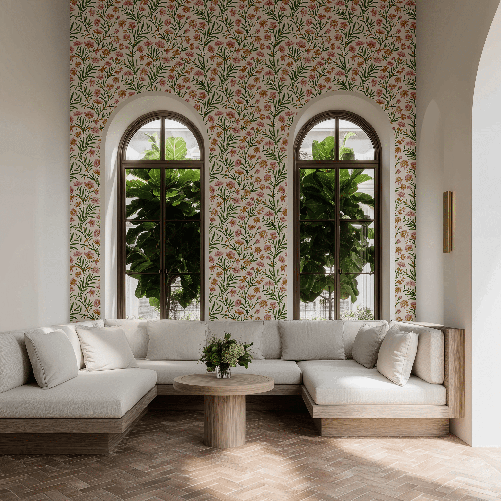 Amor Wallpaper - Painted Paper