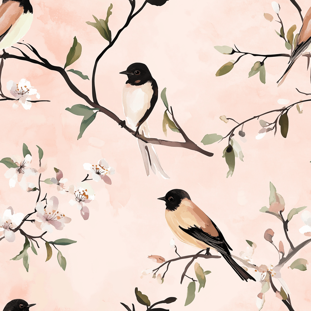 Amorette Wallpaper - Benton Lane Home - Painted Paper