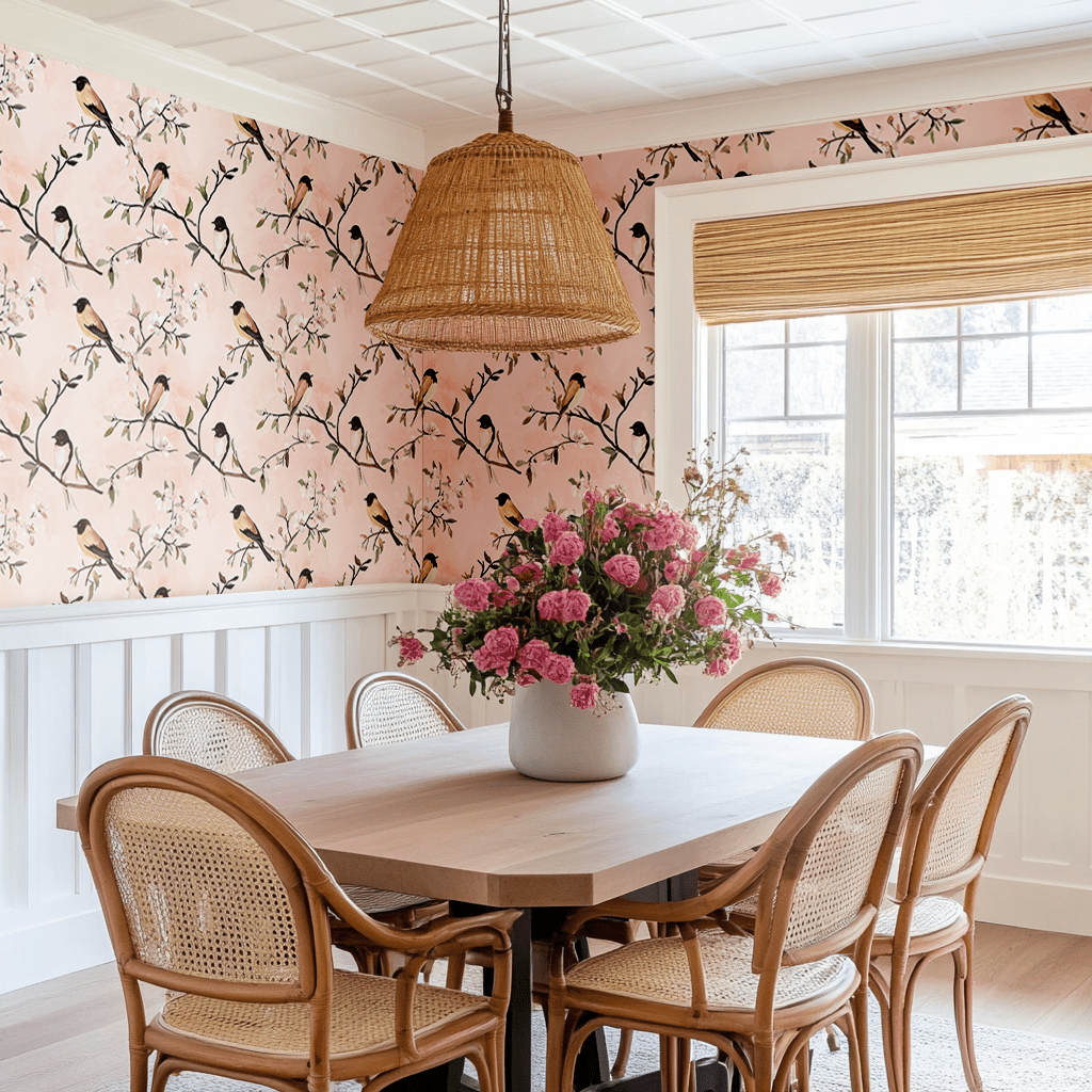 Amorette Wallpaper - Benton Lane Home - Painted Paper
