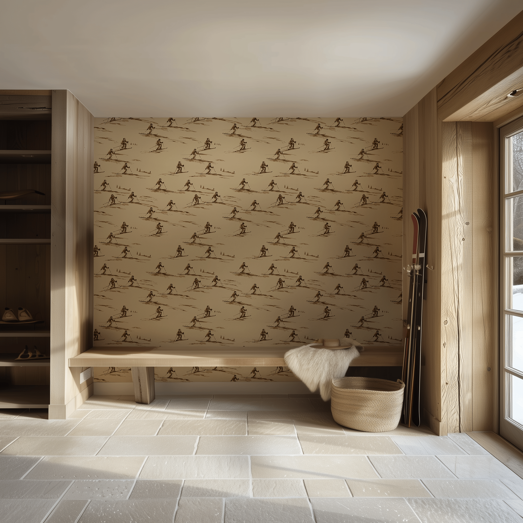 Amy Alpine Wallpaper - Benton Lane Home - Painted Paper