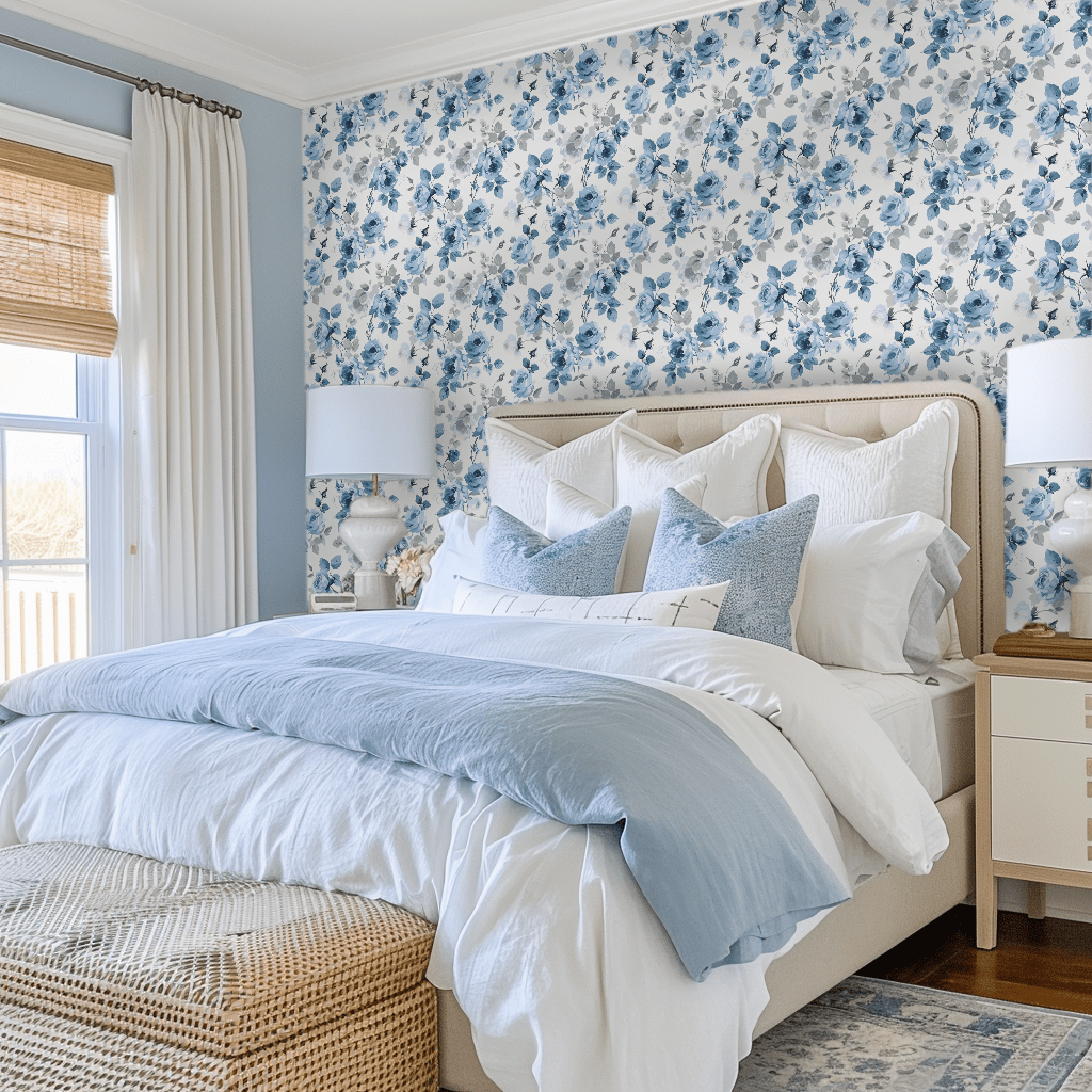 Amy Wallpaper - Benton Lane Home - Lemon Park