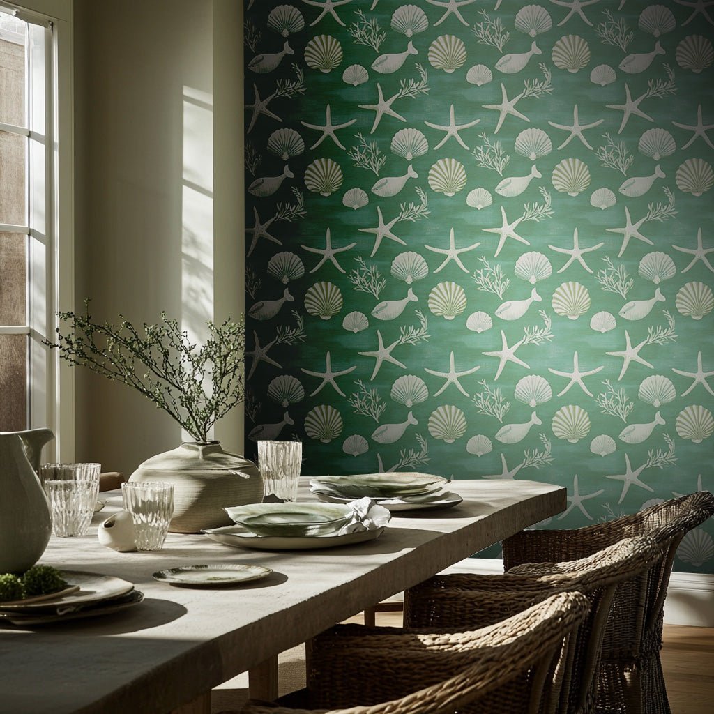 Anemone Wallpaper - Benton Lane Home - Painted Paper