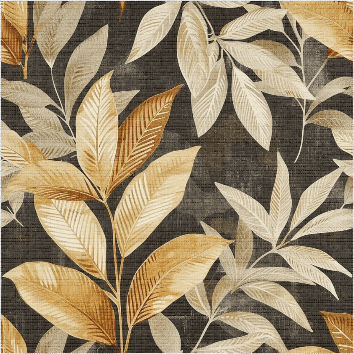 Angie Floral Faux Grasscloth Wallpaper - Painted Paper