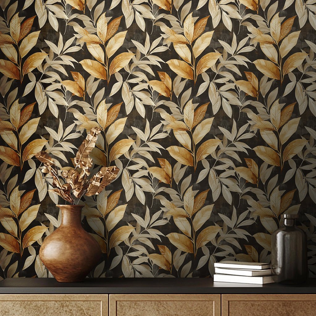 Angie Floral Wallpaper - Benton Lane Home - Painted Paper
