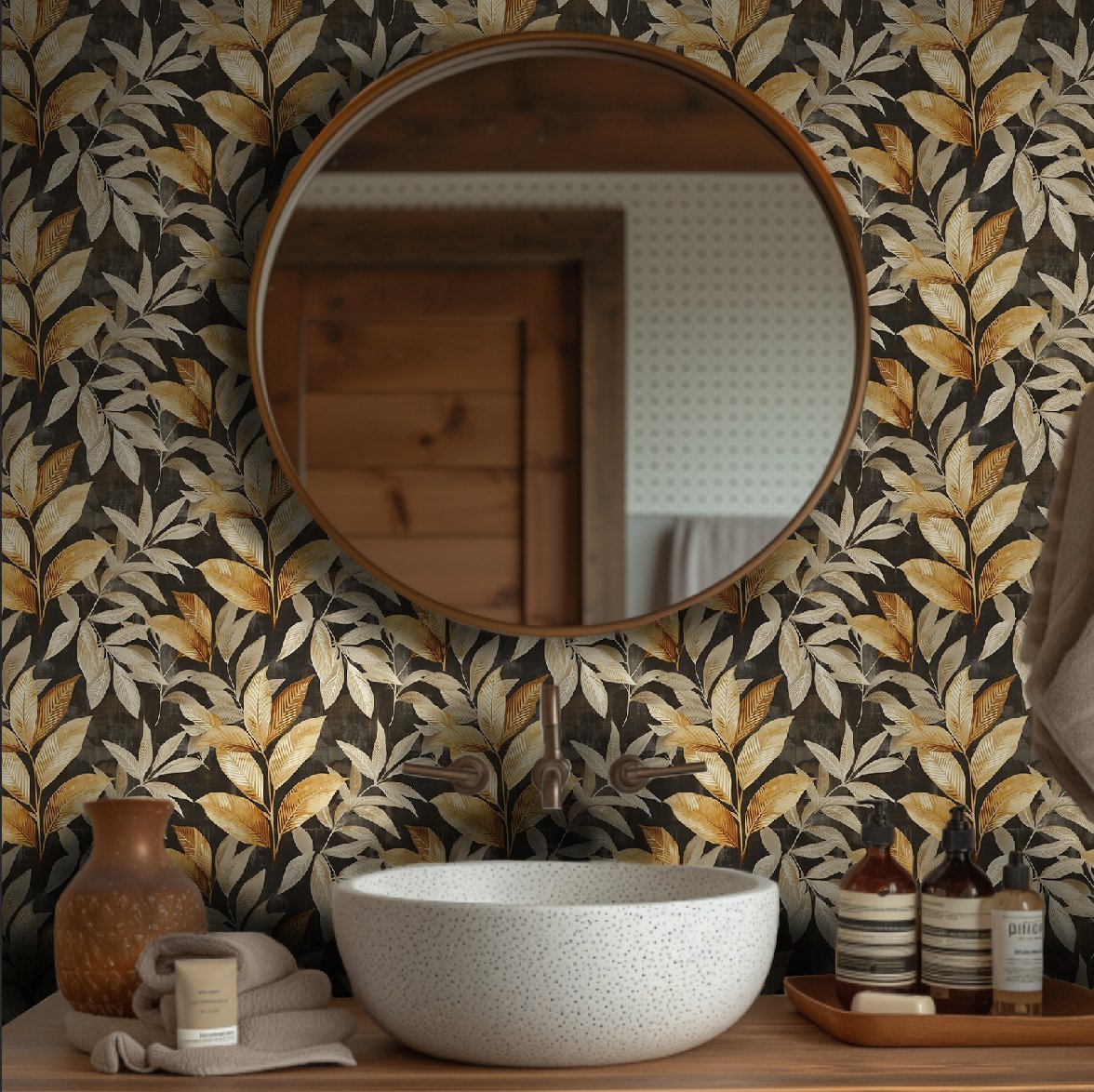 Angie Floral Wallpaper - Benton Lane Home - Painted Paper