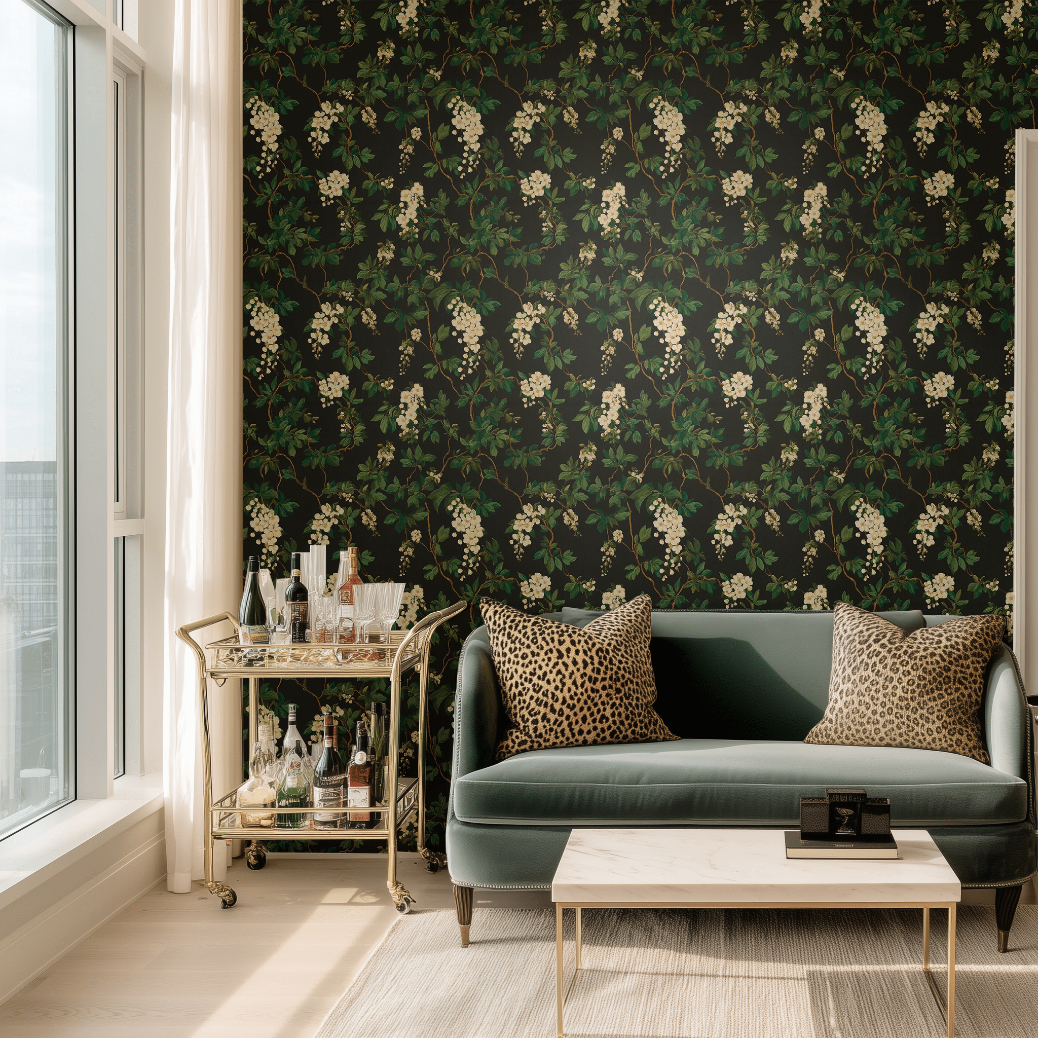 Ann Wallpaper - Benton Lane Home - Painted Paper