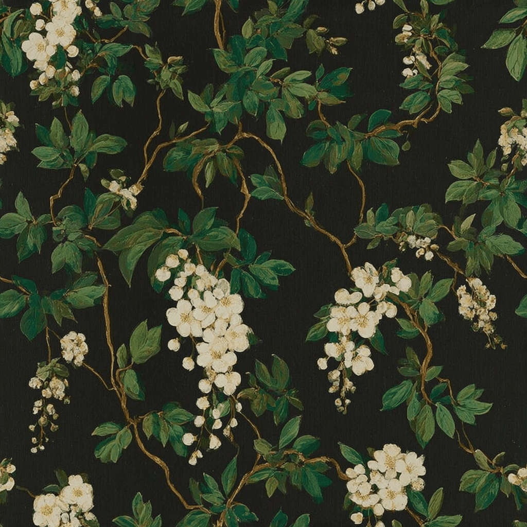 Ann Wallpaper - Benton Lane Home - Painted Paper