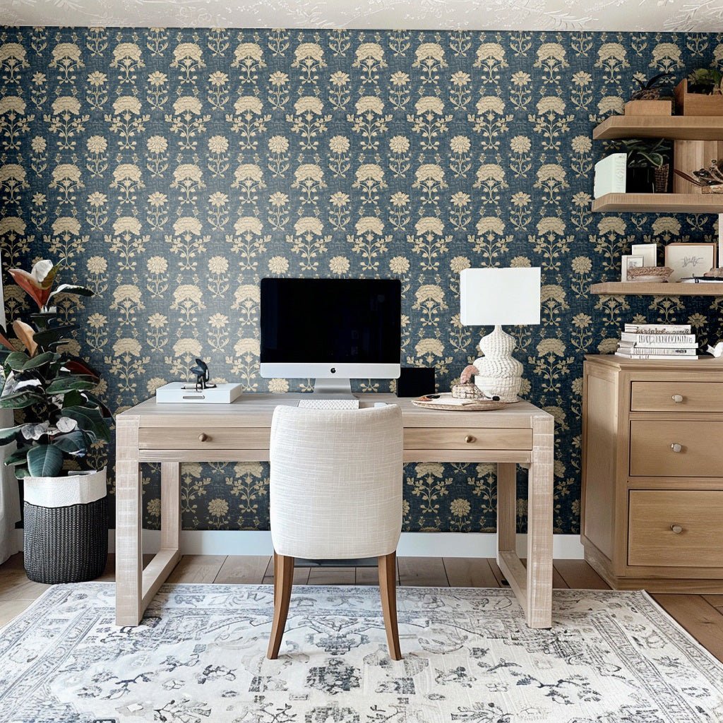 Anna Wallpaper - Benton Lane Home - Painted Paper