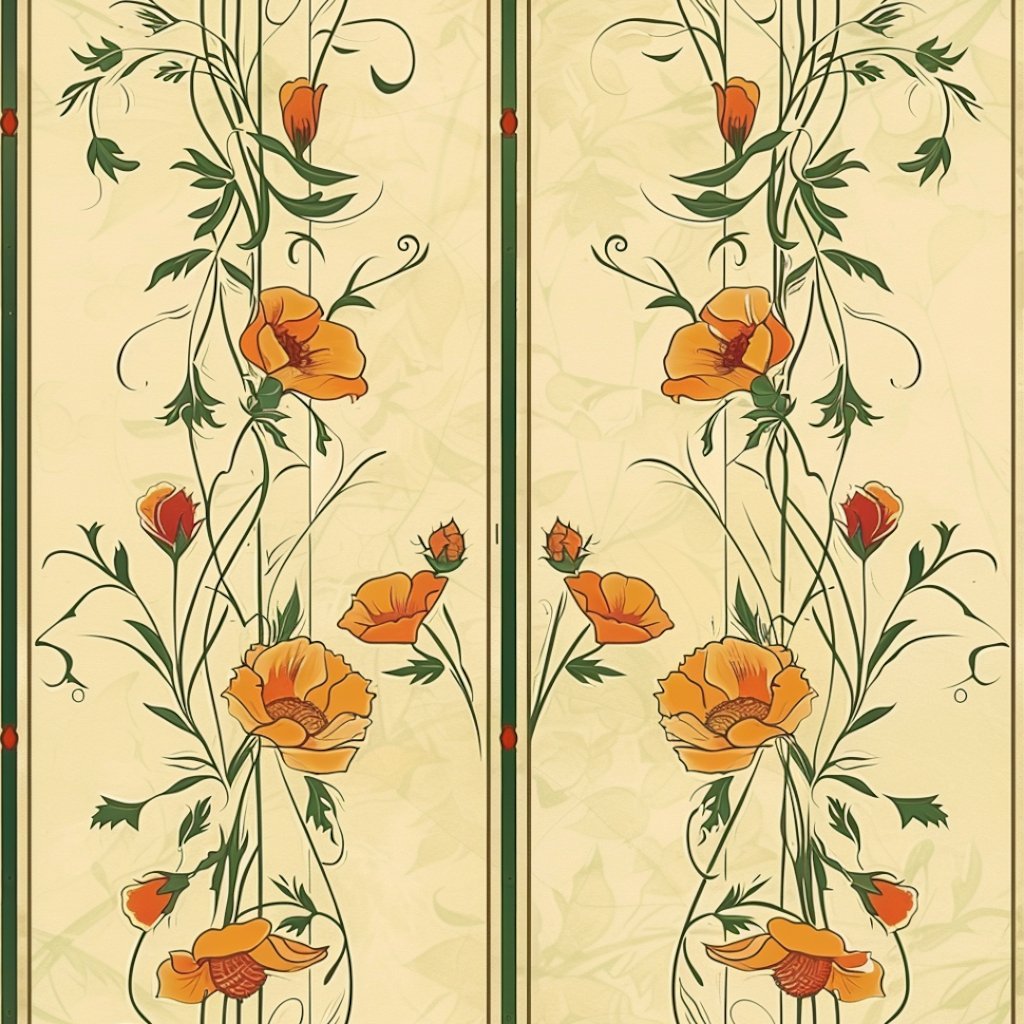 Annalise Wallpaper - Benton Lane Home - Painted Paper