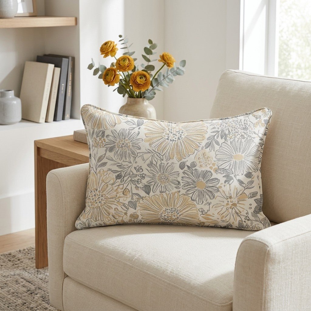 Annelouise Throw Pillow - Benton Lane Home - Lemon Park