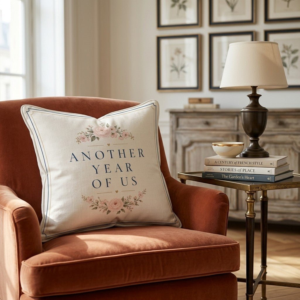Another Year of Us Throw Pillow - Benton Lane Home - Hillcroft Home