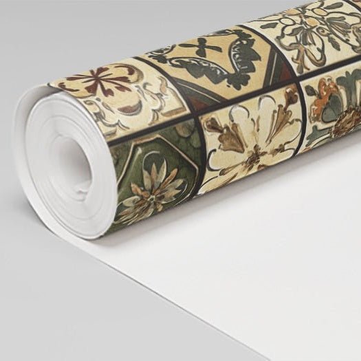 Ansel Vintage Wallpaper - Painted Paper