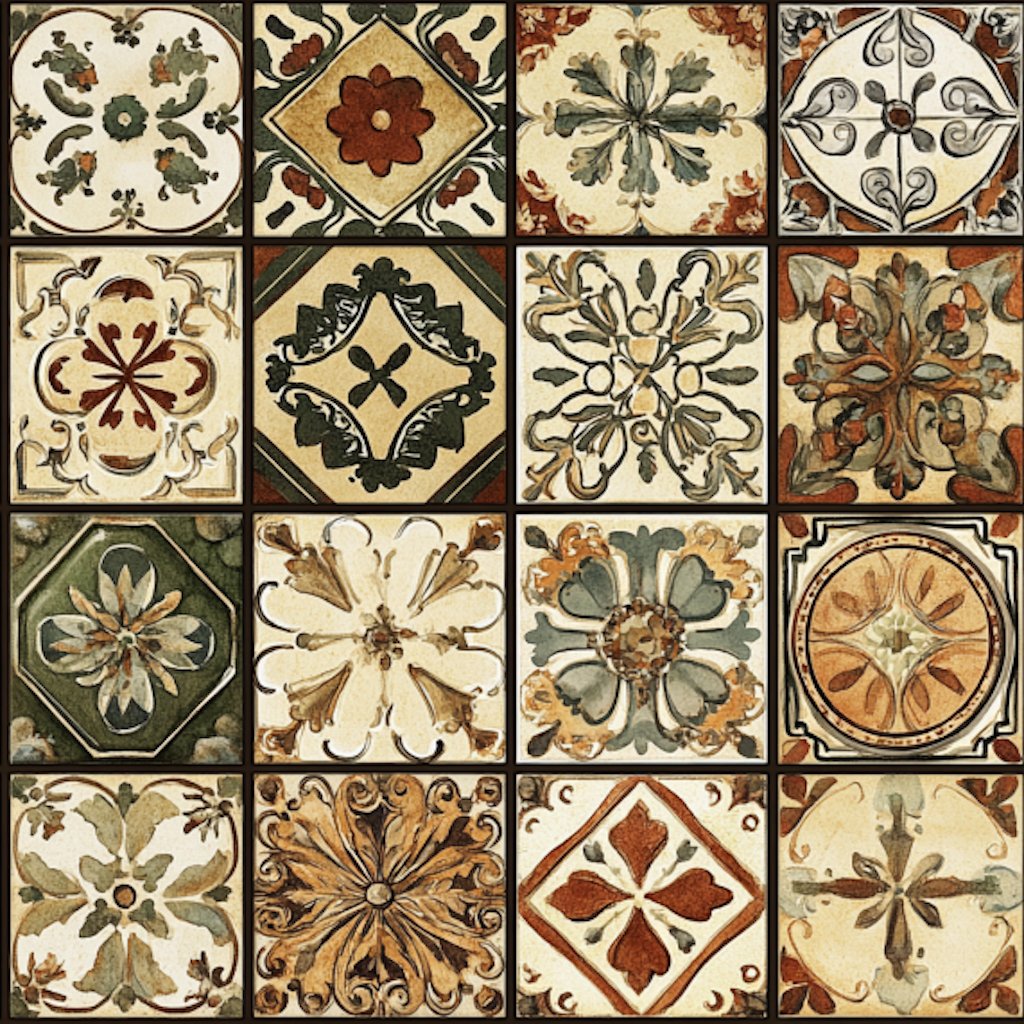 Ansel Vintage Wallpaper - Painted Paper