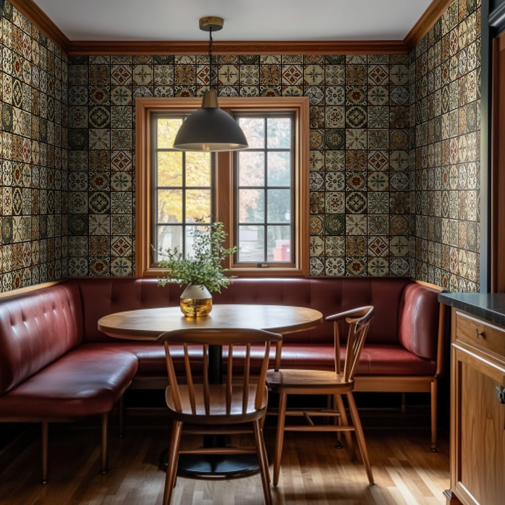 Ansel Vintage Wallpaper - Painted Paper
