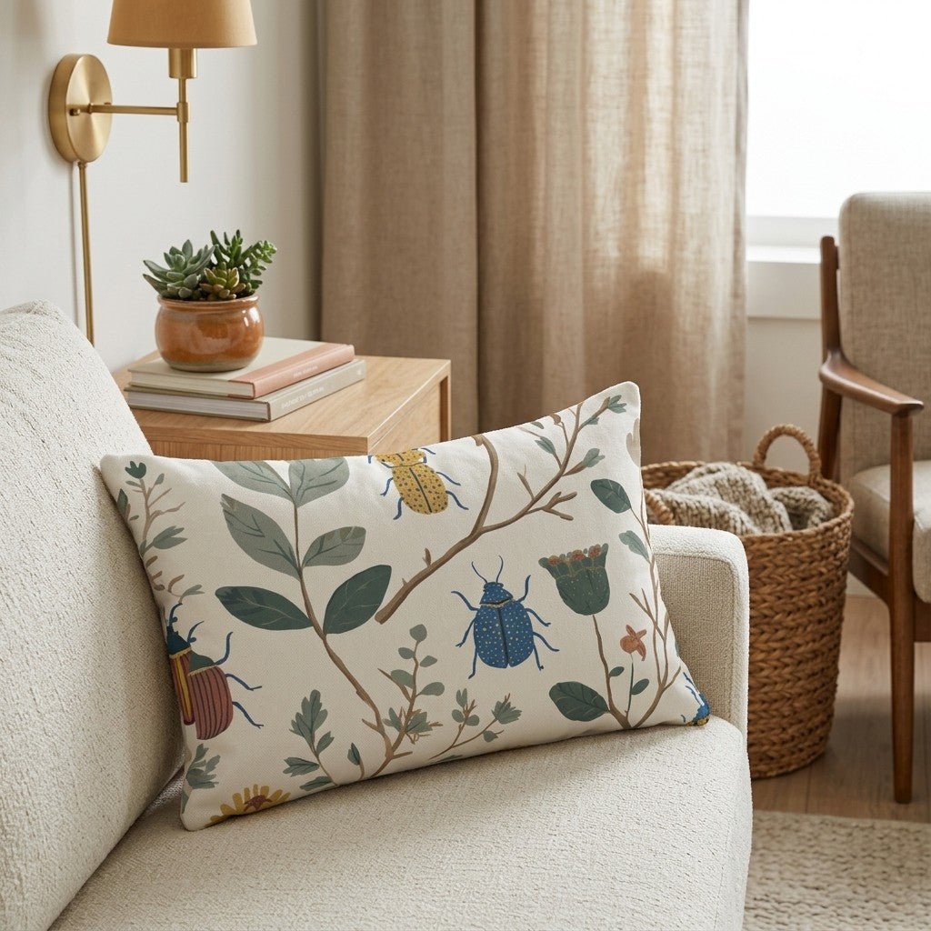 Antique Carapace Throw Pillow - Hillcroft Home
