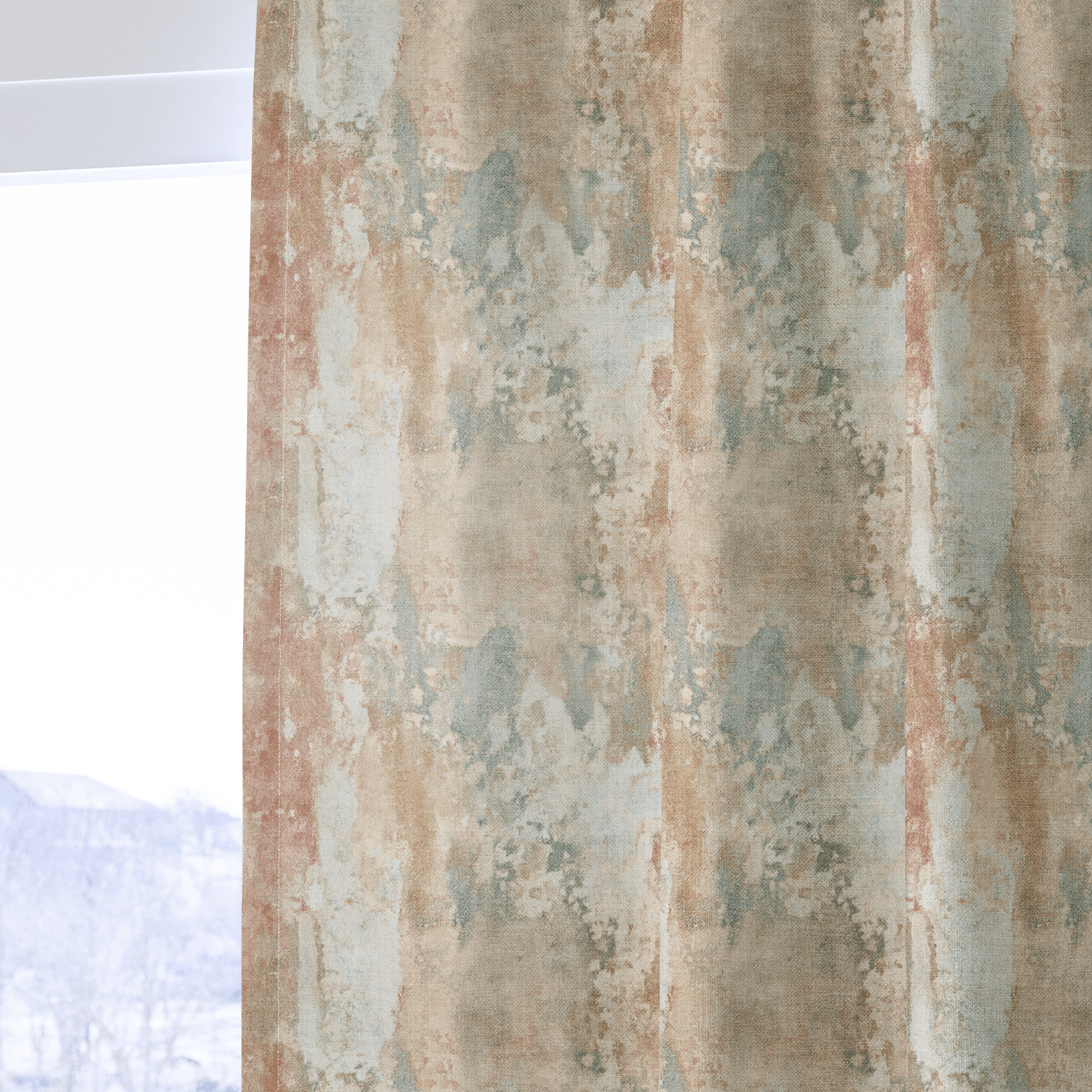 Antique Wash - Drapery - Benton Lane Home - Lemon Park
