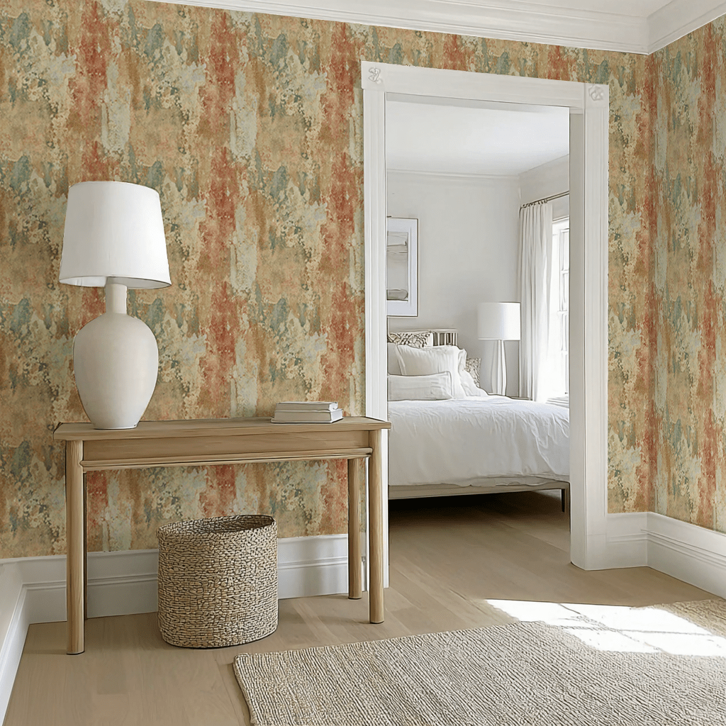 Antique Wash Wallpaper - Lemon Park