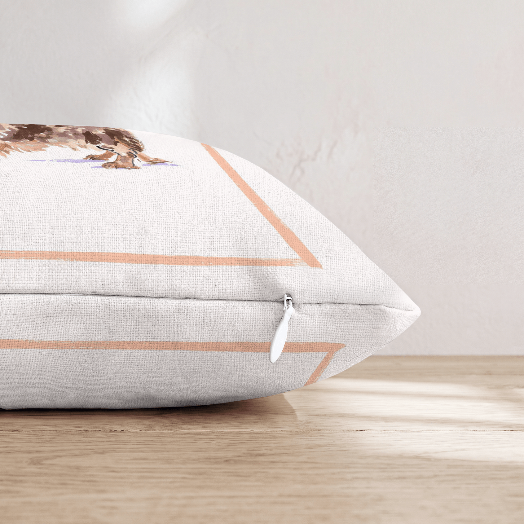 Aperol Dachshund Throw Pillow - Hillcroft Home