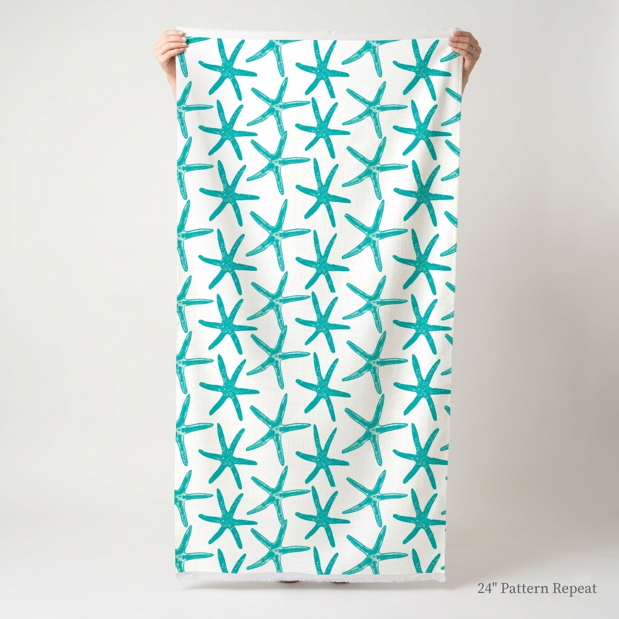 Aqua Starlets - Fabric - Benton Lane Home - Lemon Park
