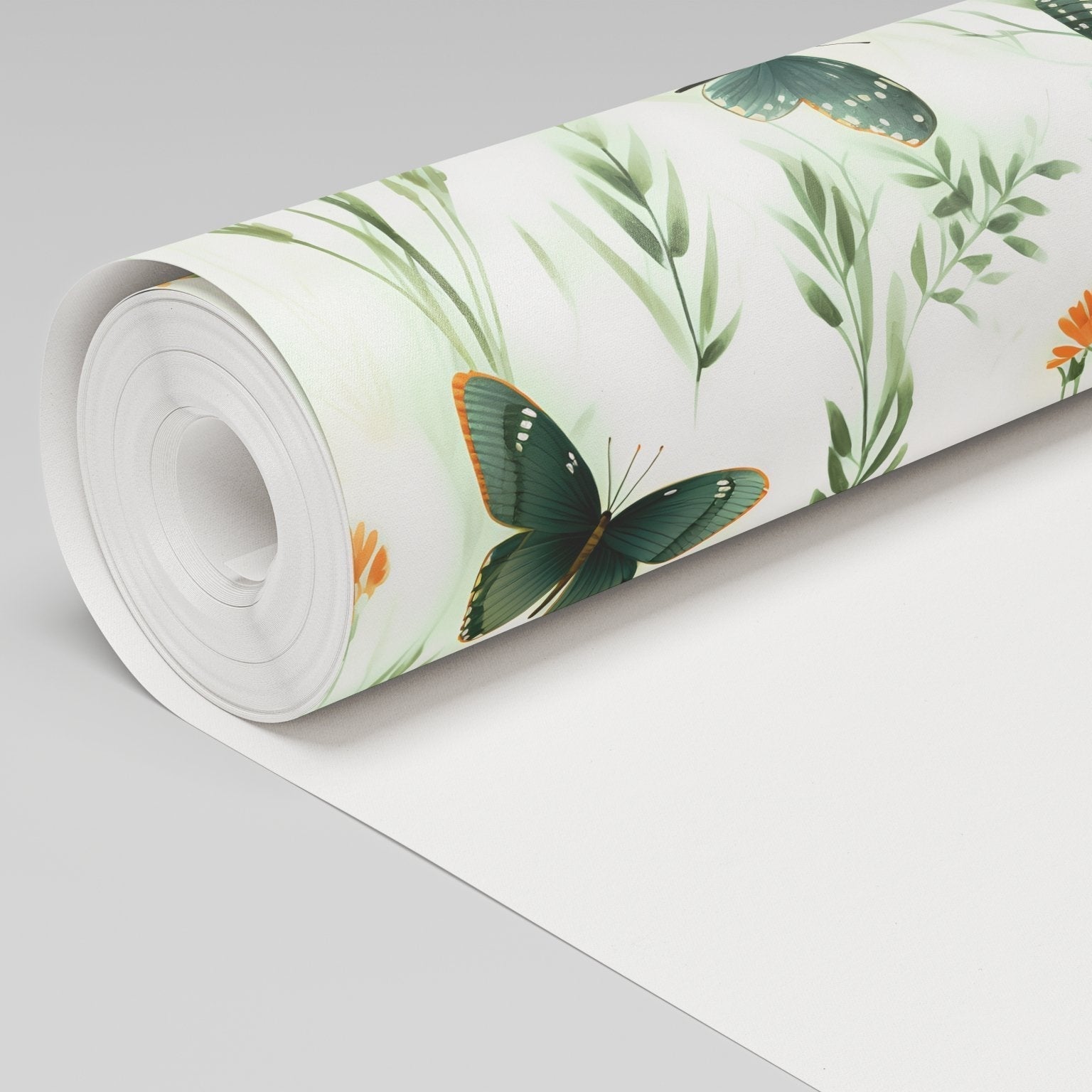 Arabella Butterfly Wallpaper - Benton Lane Home - Painted Paper