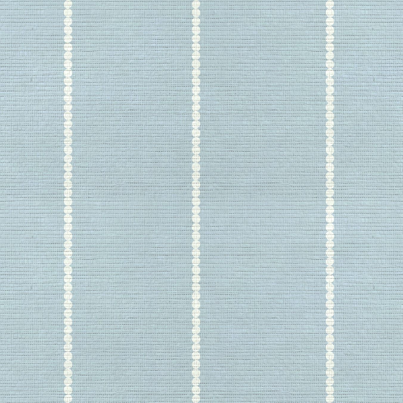 Araminta Blue Faux Grasscloth Wallpaper - Painted Paper