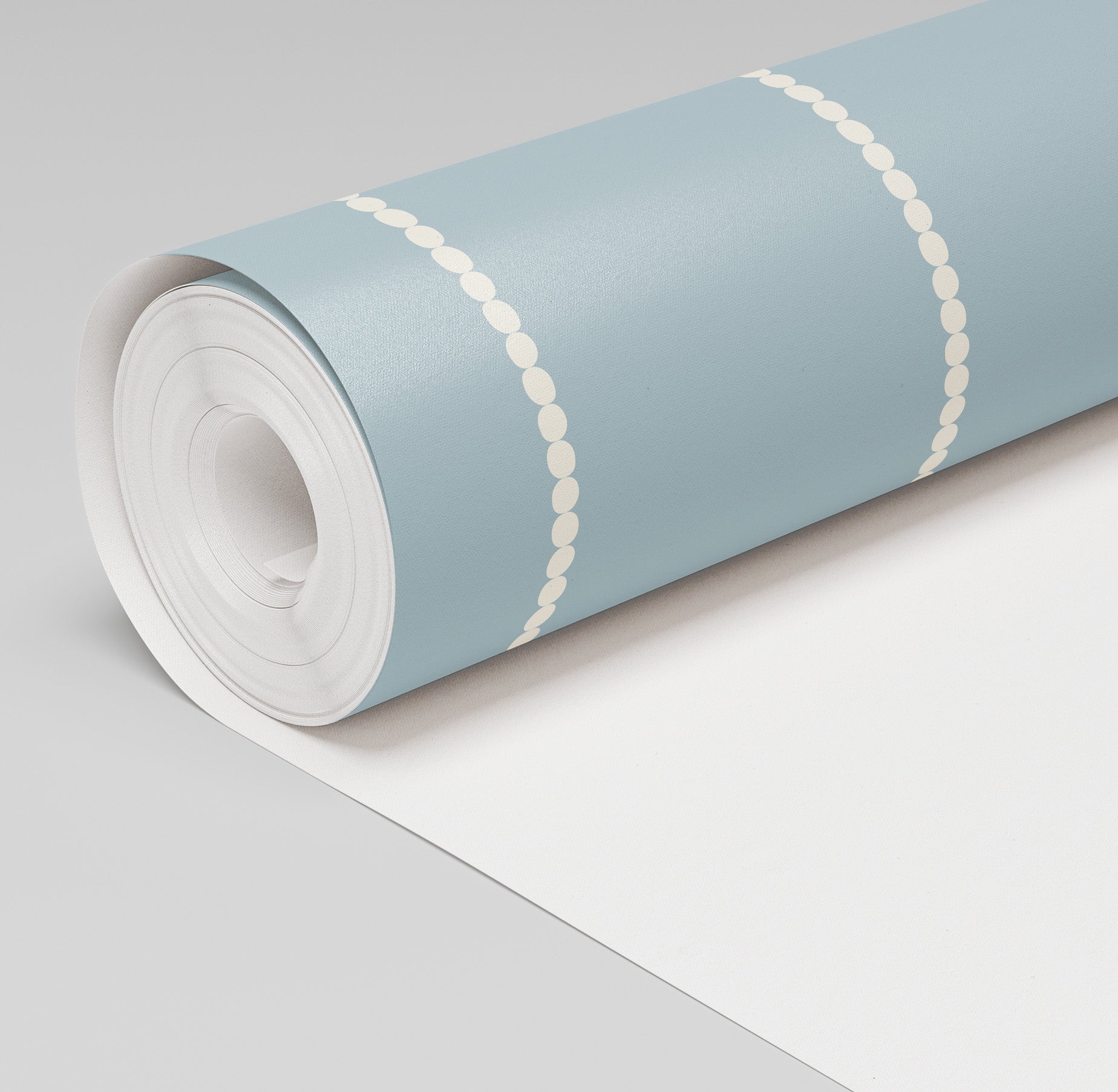 Araminta Blue Wallpaper - Benton Lane Home - Painted Paper