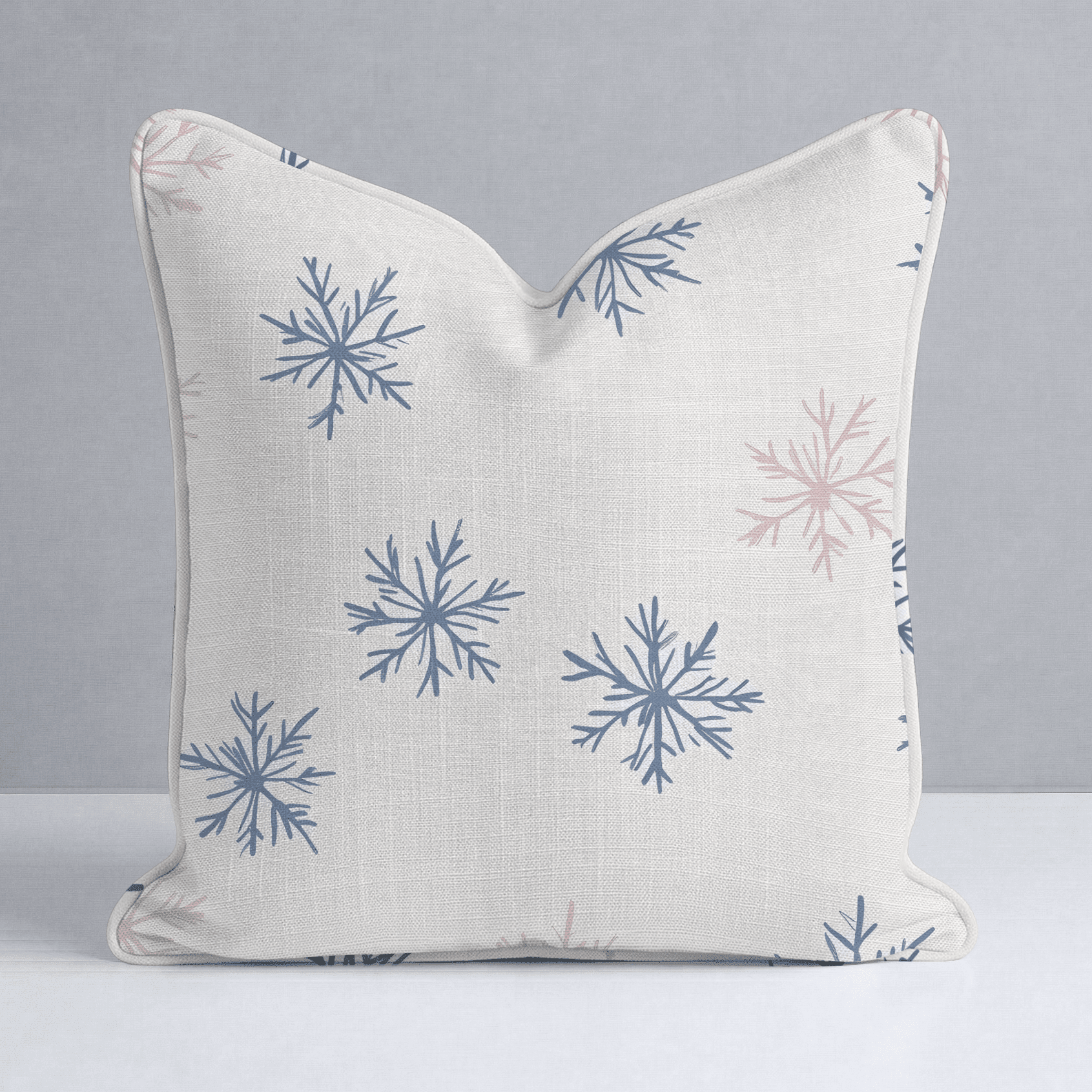 Arctic Bloom Throw Pillow - Benton Lane Home - Lemon Park