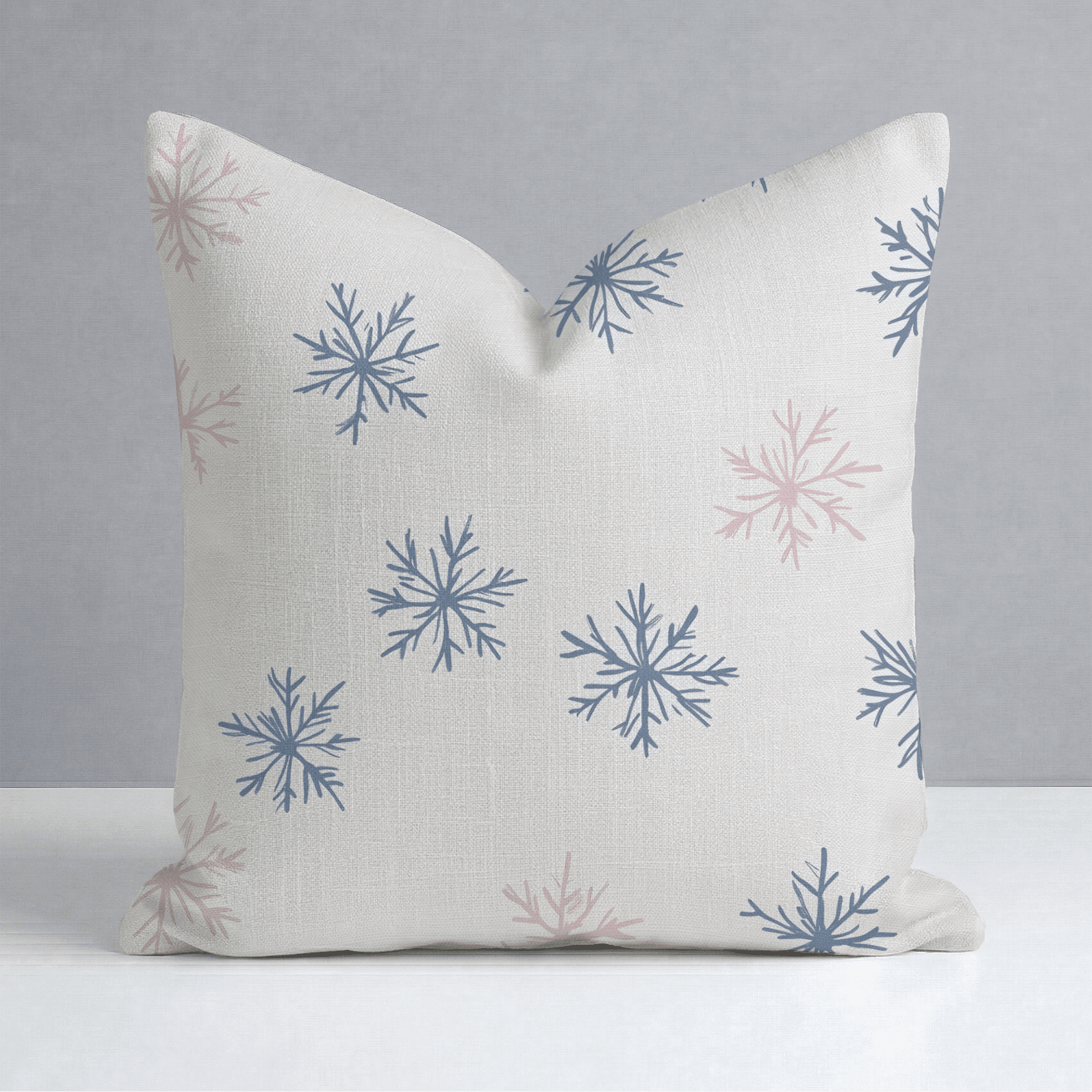 Arctic Bloom Throw Pillow - Benton Lane Home - Lemon Park