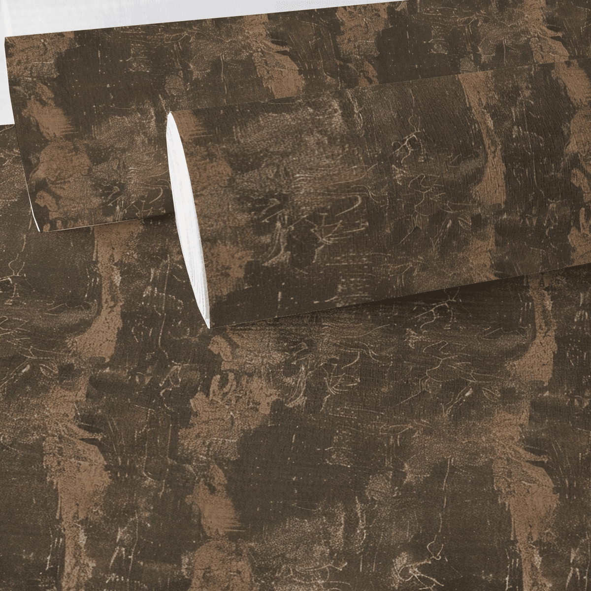 Arden Abstract Faux Grasscloth Wallpaper - Painted Paper
