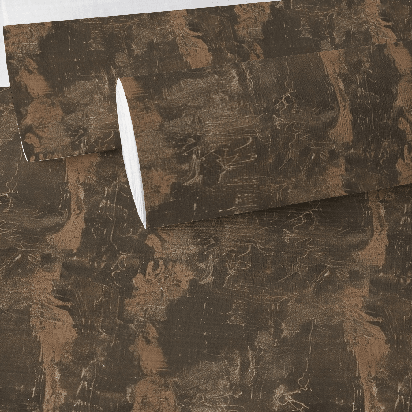 Arden Abstract Faux Grasscloth Wallpaper - Painted Paper