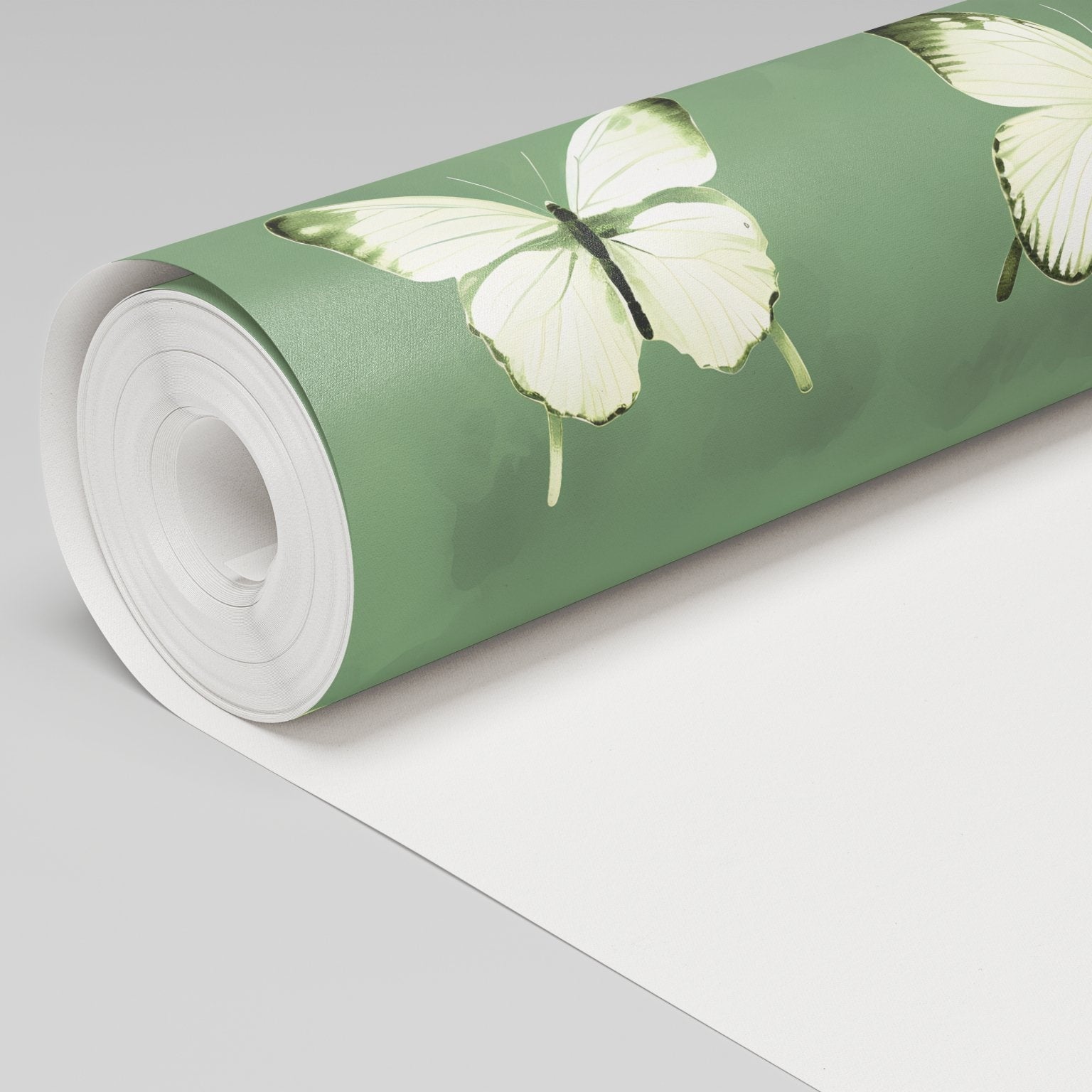 Aria Butterfly Wallpaper - Benton Lane Home - Painted Paper