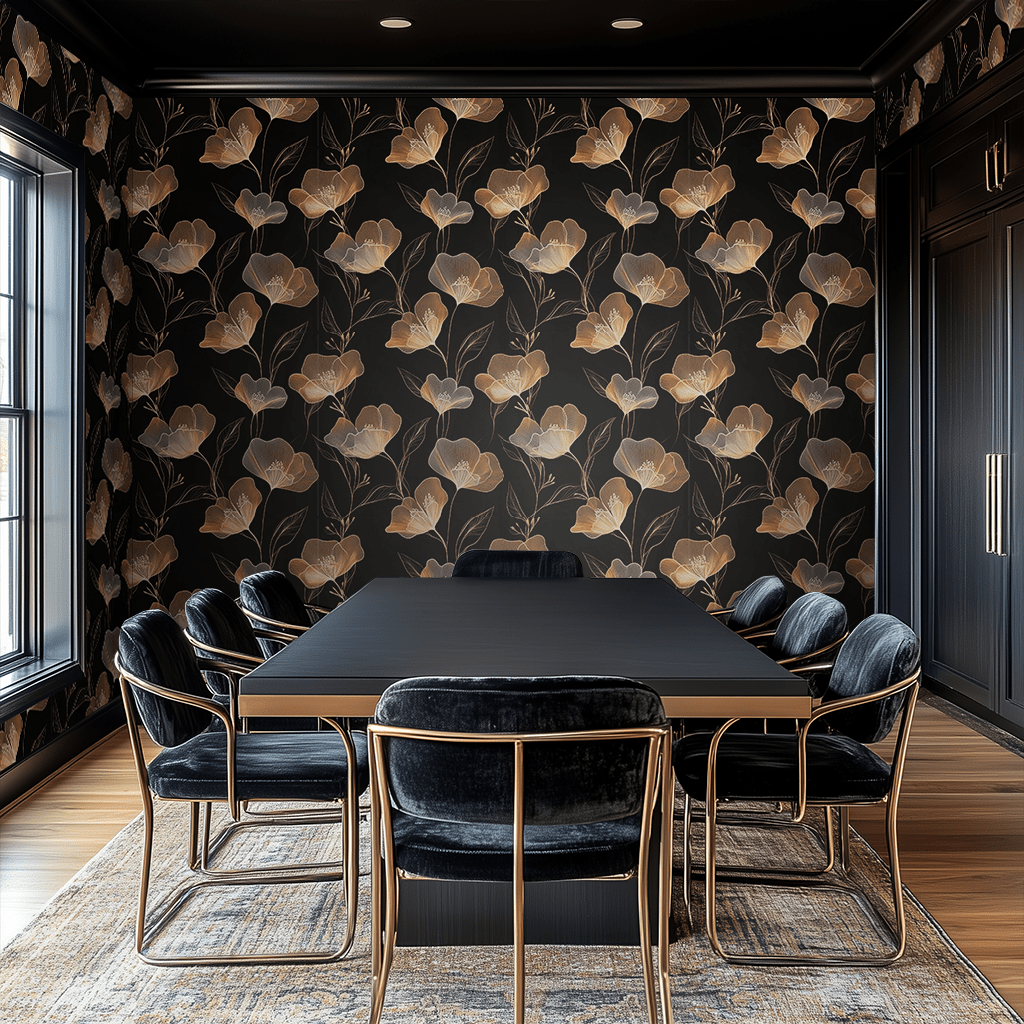 Ariane Wallpaper - Benton Lane Home - Painted Paper