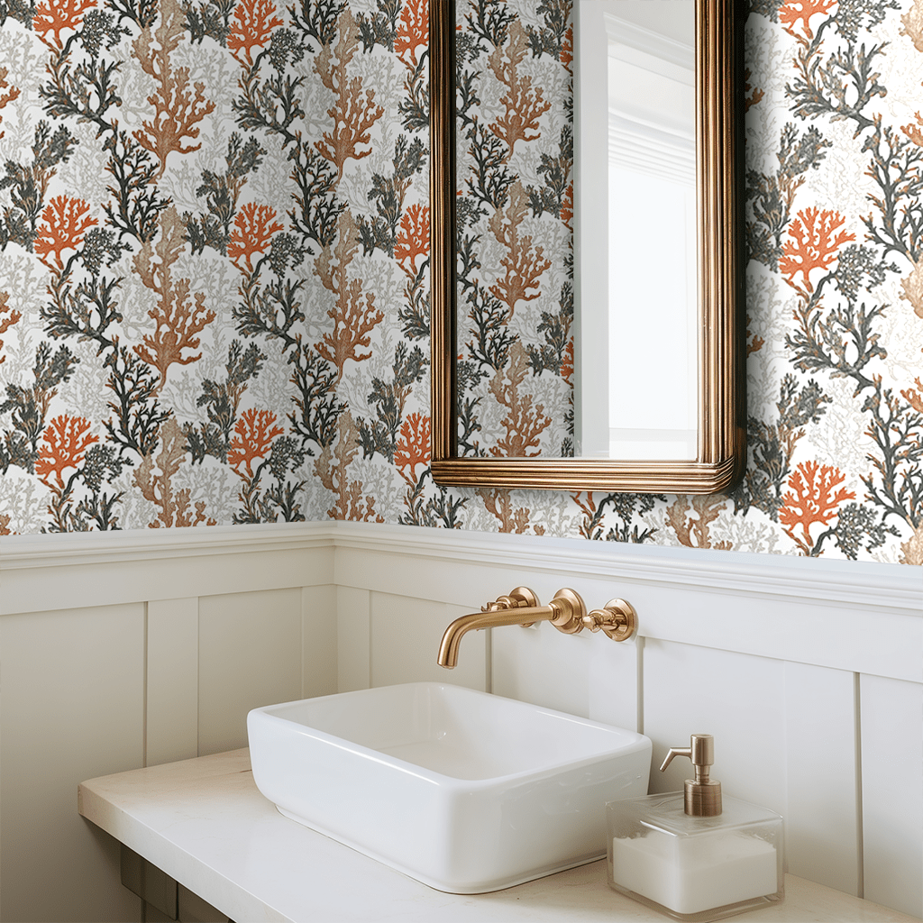 Ariel Wallpaper - Benton Lane Home - Painted Paper
