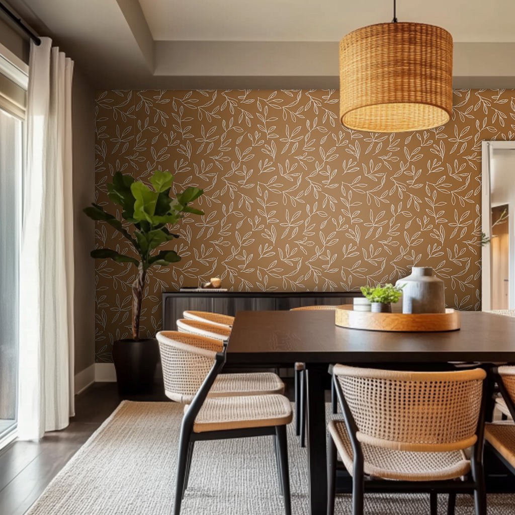 Asa Wallpaper - Benton Lane Home - Painted Paper