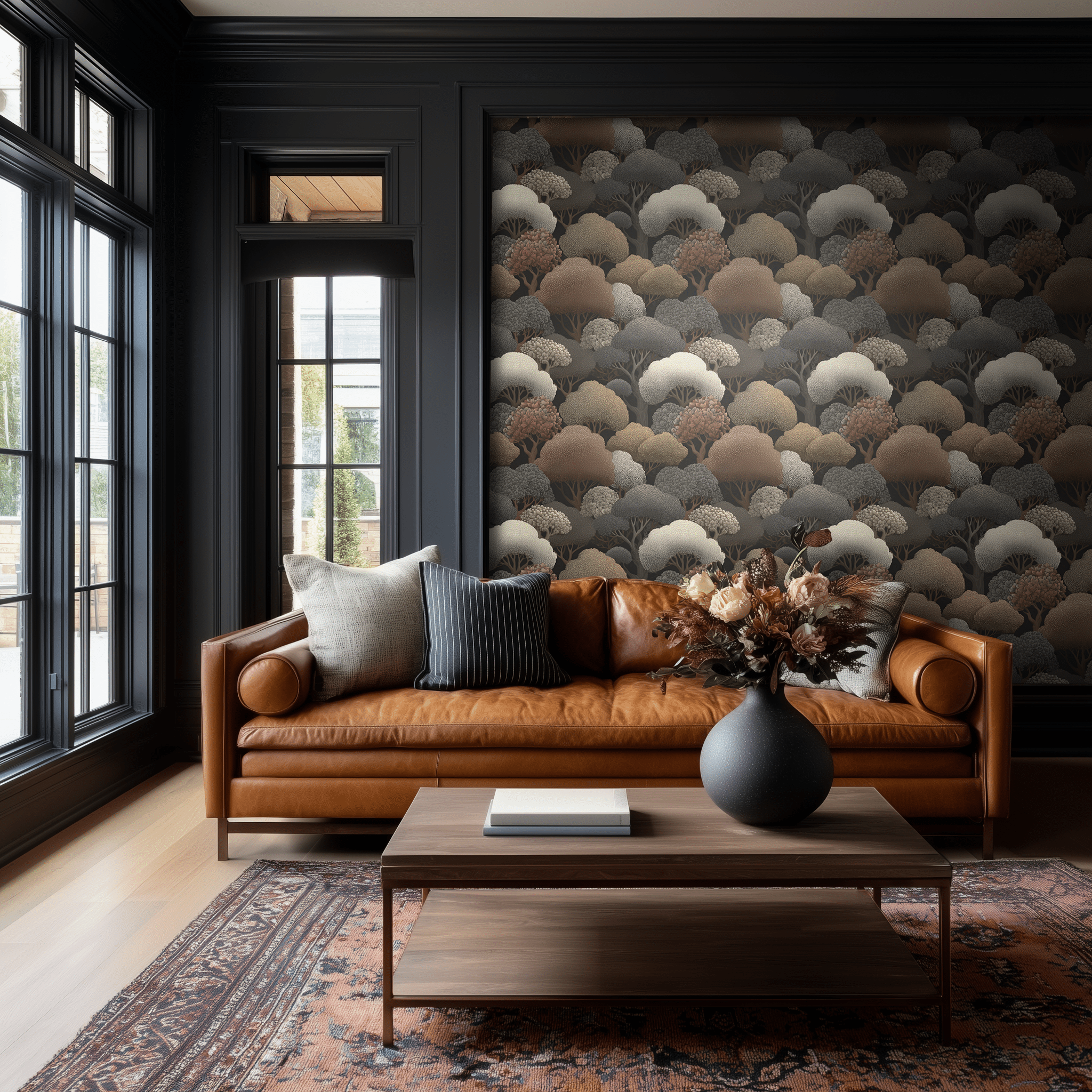 Ash & Amber Wallpaper - Benton Lane Home - Benton Lane
